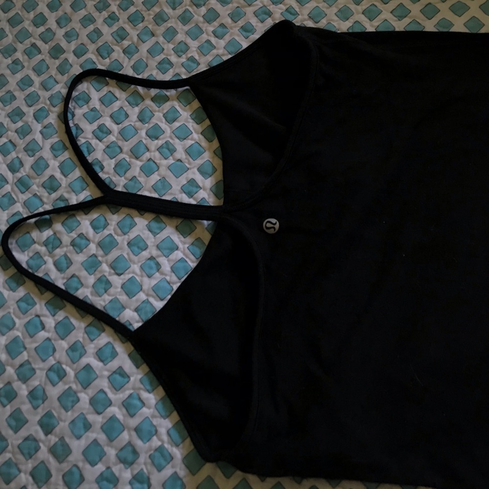 LULULEMON ATHLETICA TANK TOP BLACK